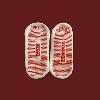 Isla Ruffles Grip Socks